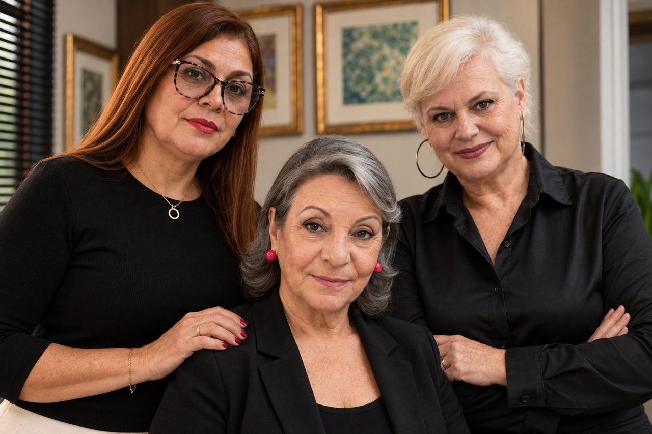 Advogadas da AEDESP em Bauru/SP: Dra. Ana Célia de Souza (OAB/SP 499.691), Dra. Ângela Maria Lacal Machado Leal (OAB/SP 82.304), responsável técnica, e Dra. Nádia Regina Curi Bitar (OAB/SP 97.768)